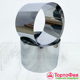 Форма металл. d 18 см, высота 12 см / пр-во  Россия (толщ.0,8мм)