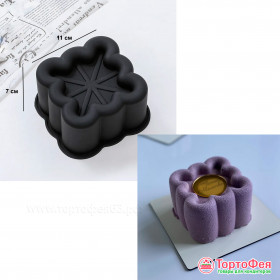 Силиконовая форма для мусса &quot;Квадрат бенто&quot;