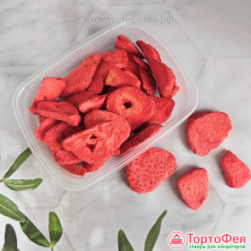 Клубника сублимированная, слайсы / 20 г