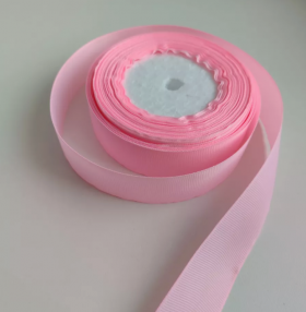 Лента матовая Розовая 2 см, 18 см