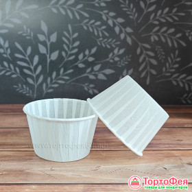 Форма бумажная Маффин Белый 50*40 см Без ламинации, 10 шт