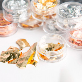 Декоративное золото, хлопья