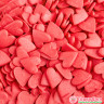 Посыпка Сердца Красные большие 1 см,  25 г