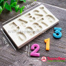 Молд Цифры 2,5 см