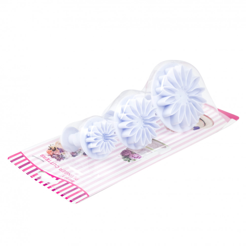 Вырубка-плунжер "Гербера малая", набор 3 шт 