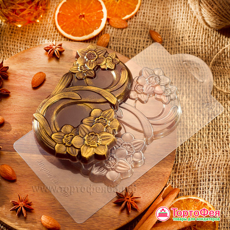 Форма пластик. "8 Марта / Цветок"  