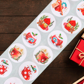 Набор наклеек &quot;Новогодний уют&quot;, 10 шт 