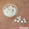 Посыпка сахарная шарики "Жемчуг Белый", 7 мм / 25 г 