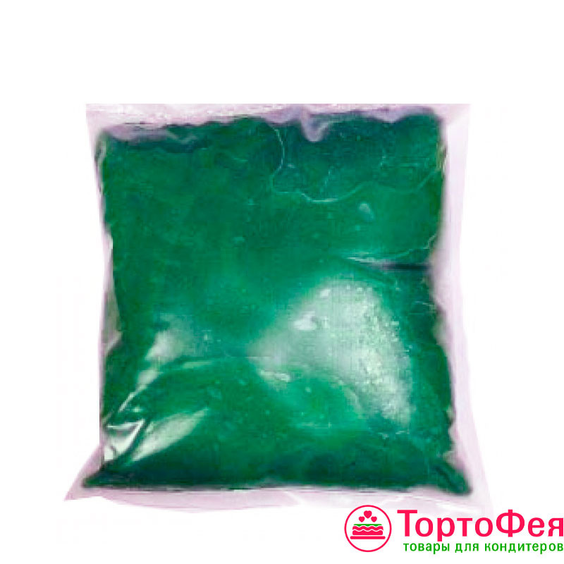 Мастика Зеленая 100 г (Топ Декор)