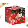 Коробка подарочная 14х14х14 см "Уютный Новый год"    