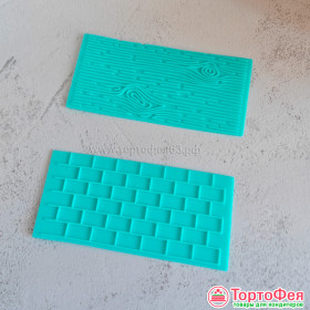 Набор штампов &quot;Дерево и кирпич&quot;, 2 шт