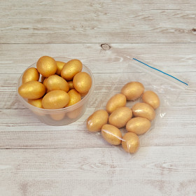 Драже из воздушного риса в глазури "Яйца Золотые", 25 гр  