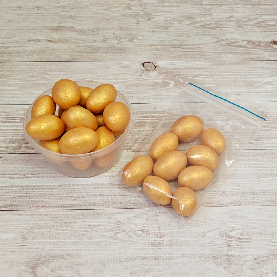 Драже из воздушного риса в глазури "Яйца Золотые", 25 гр  