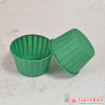 Форма бумажная Маффин Темно-зеленый, 10 шт