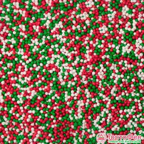 Посыпка шарики микс &quot; Новогодний&quot; /// 100 г  