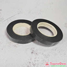 Флористическая лента черная