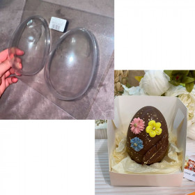 Форма пластик. "Яйцо" 10 см 